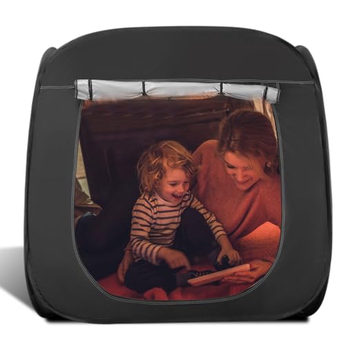 Tente De Jeu Enfant Fusée Astronaute - Cabane Espace Pop-up Intérieur Extérieur, 135 Cm Hauteur