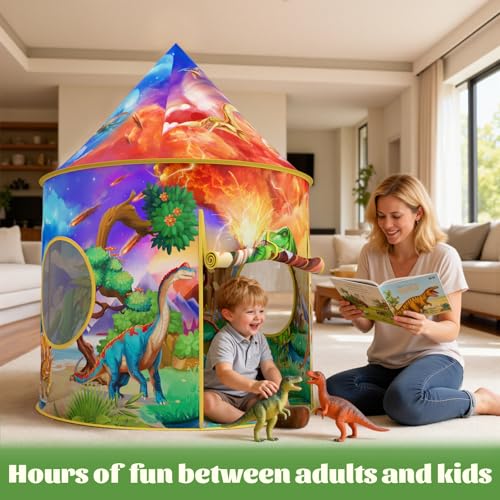 Yontwe 120CM Pop up Tente de Jeu pour Enfants Jardin Cabane